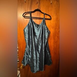 Plus Size Slip Dress with Slits - 4XL